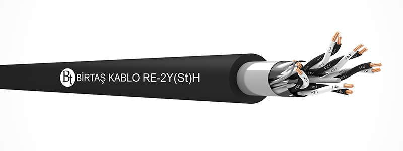 RE-2Y(St)H    70°C / 300 V Cu-PE-OSCR-LSZH-MP